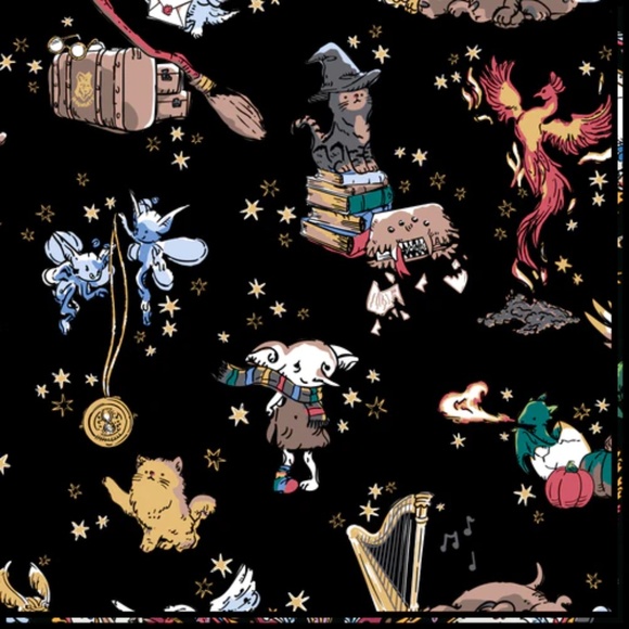 Vera Bradley Harry Potter Soft FRINGE SCARF Friends of Hogwarts NEW WITH TAGS - Picture 3 of 13